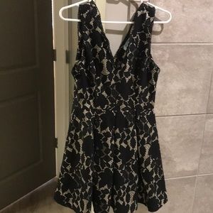 Black Lacey dress size medium. She and sky brand.